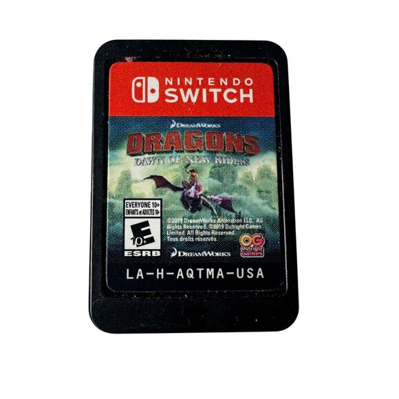 Nintendo Other - Nintendo Switch - Dragons: Dawn of New Riders – Cartridge Only Tested/Works